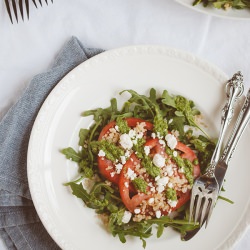 Tomato, Arugula, & Quinoa Salad