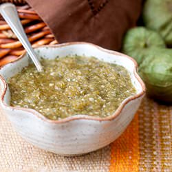 Roasted Tomatillo Salsa