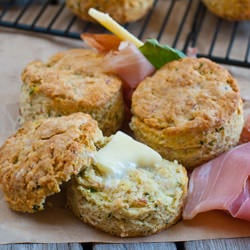 Prosciutto and Cheese Biscuits