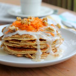 Carrot Cake Pancakes