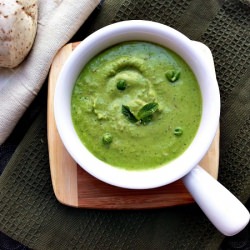 Spring Pea and Mint Soup