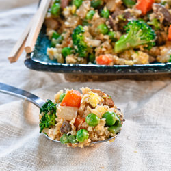 Cauliflower Fried “Rice”