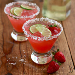 Strawberry Lemonade Margaritas