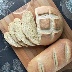 Crusty Whole Wheat Artisan Bread