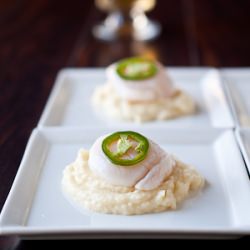 Citrus Cooked Scallops with IPA