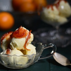 Orange Mascarpone Ice Cream
