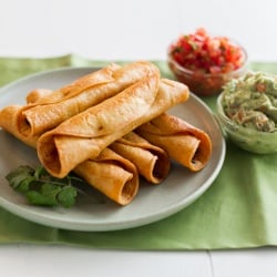 Crispy Chicken Taquitos