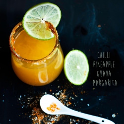 Chili Pineapple Guava Margarita