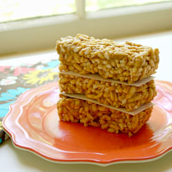 Peanut Butter Rice Crispy Treats