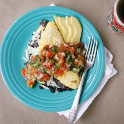 Tex-Mex Omelet with Homemade Salsa