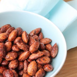 Maple Cinnamon Roasted Almonds