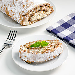 Walnut Roll Cake