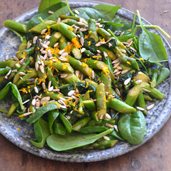 Salad with Asparagus