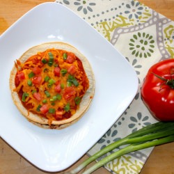 Skinny Mexican Pizza