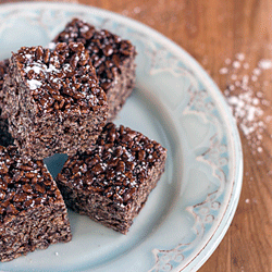 Chocolate Crisp Rice Square