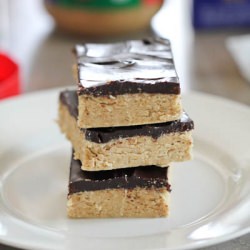 Basic No Bake Peanut Butter Bars