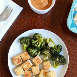 Salt & Pepper Tofu w/ Peanut Sauce
