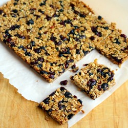 Mixed Berry Granola Bars