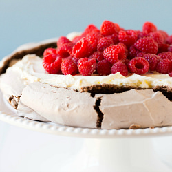Chocolate Pavlova