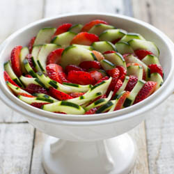Strawberry Cucumber Salad
