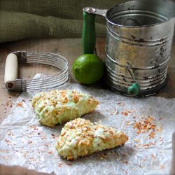Coconut Lime Scones