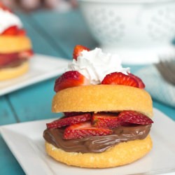 Nutella Strawberry Shortcake