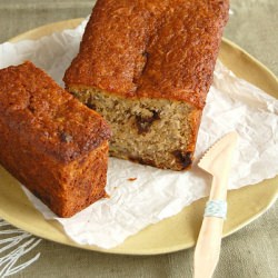 Coconut and Cherry Banana Bread