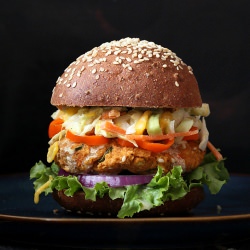 BBQ Veggie Burger
