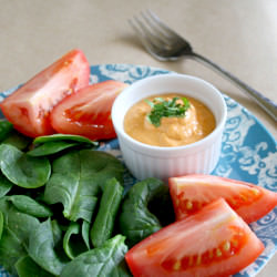 Roma Tomato and Tahini Dressing