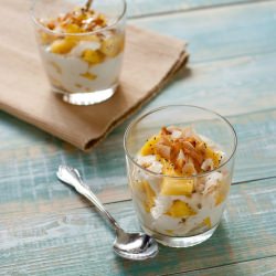 Pina Colada Yogurt Parfaits