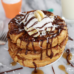 Banana Waffle French Toast