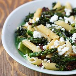 Penne with Roasted Vegetables