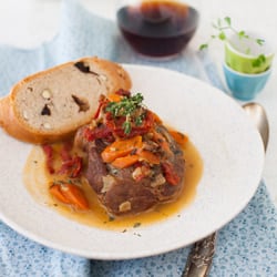 Lamb with Sun-dried Tomatoes