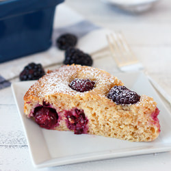 Blackberry Almond Breakfast Cake