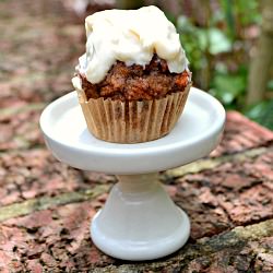 Gluten Free Mini Carrot Cupcakes