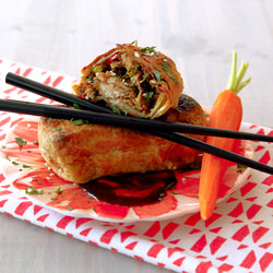 Puff Pastry Chicken Egg Rolls