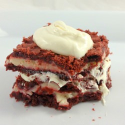 Cheesecake Red Velvet Brownies