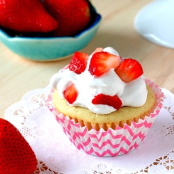 Strawberry Shortcake Cupcakes