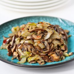Endive & Shiitake Stir-Fry