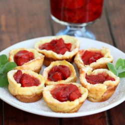 Mini Dutch Baby Pancakes