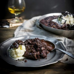 Self Saucing Chocolate Pudding