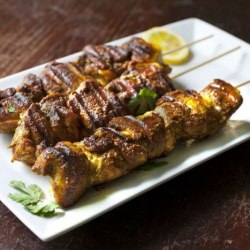 Grilled Moroccan Chicken Skewers