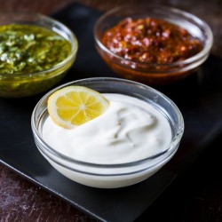 Three Moroccan Dipping Sauces