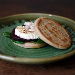 Beetroot & Goat Cheese Sandwich