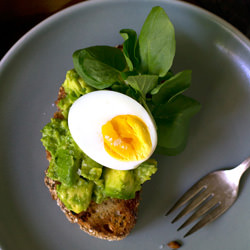 Avocado Toast with Soft-Boiled Eggs