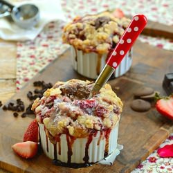 Chocolate-Strawberry Slump
