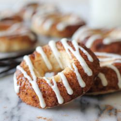 Cinnamon Roll Donuts