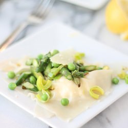 Spring Ricotta Ravioli