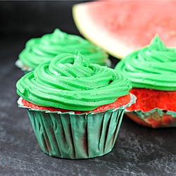 Watermelon Cupcakes