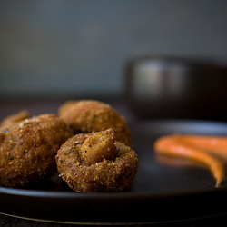 Old Bay Mushrooms with Spicy Mayo